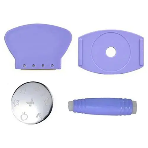 DIY шаблон для стемпинга нейл арта скребок лак трафарет ногтей печать