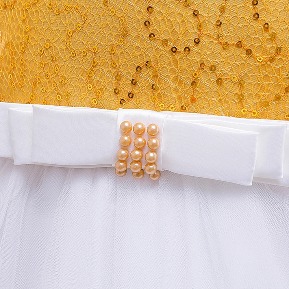 Детское кружевное платье Элегантное летнее для девочек |