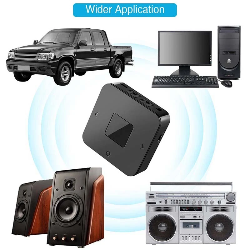 

3.5mm SPDIF Optical o Mini Wireless Transmitter Receiver TV Speaker Music Bluetooth Adapter