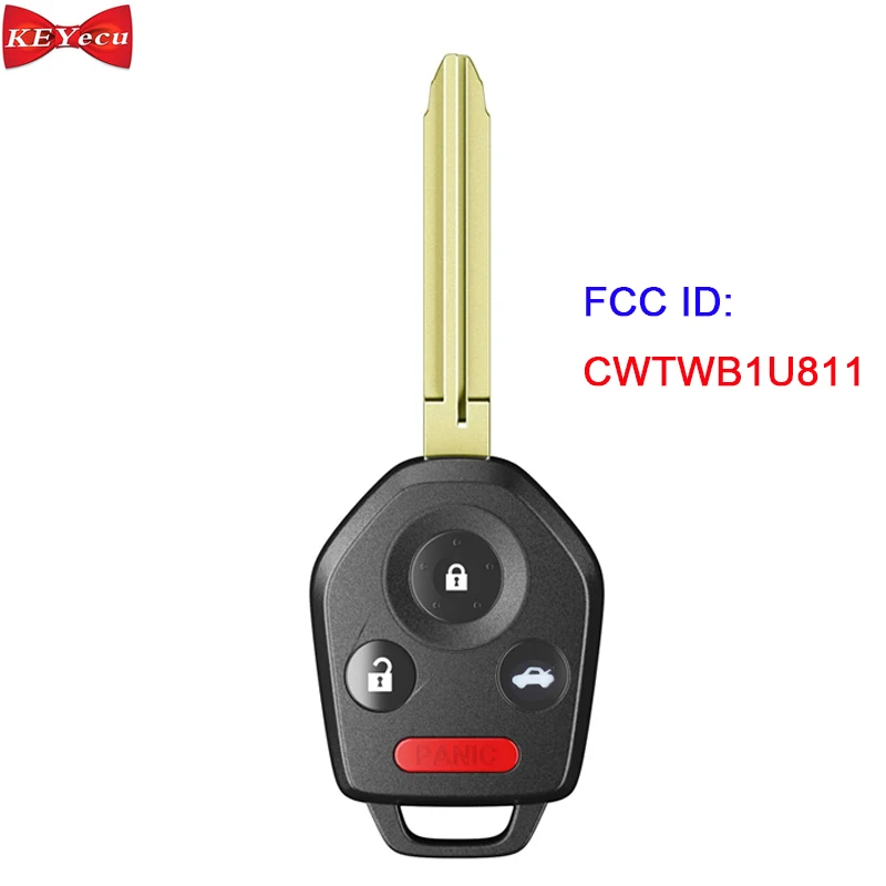 KEYECU для Subaru Forester Impreza Legacy Outback STI WRX XV Crosstrek дистанционный ключ CWTWB1U811 315 МГц G чип -
