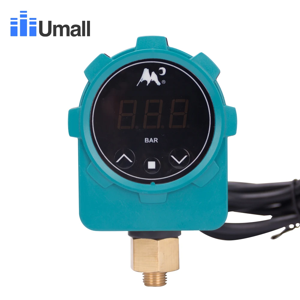 

0-10KG AU Dual Relay Water Intelligent Digital Gauge High Controller Air Compressor Hydraulic Electric Contact Pressure Switch