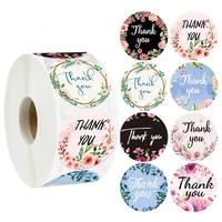 2 5cmroll 500 gift bag sealing sticker wedding birthday party thank you label decoration bakery packing box label label