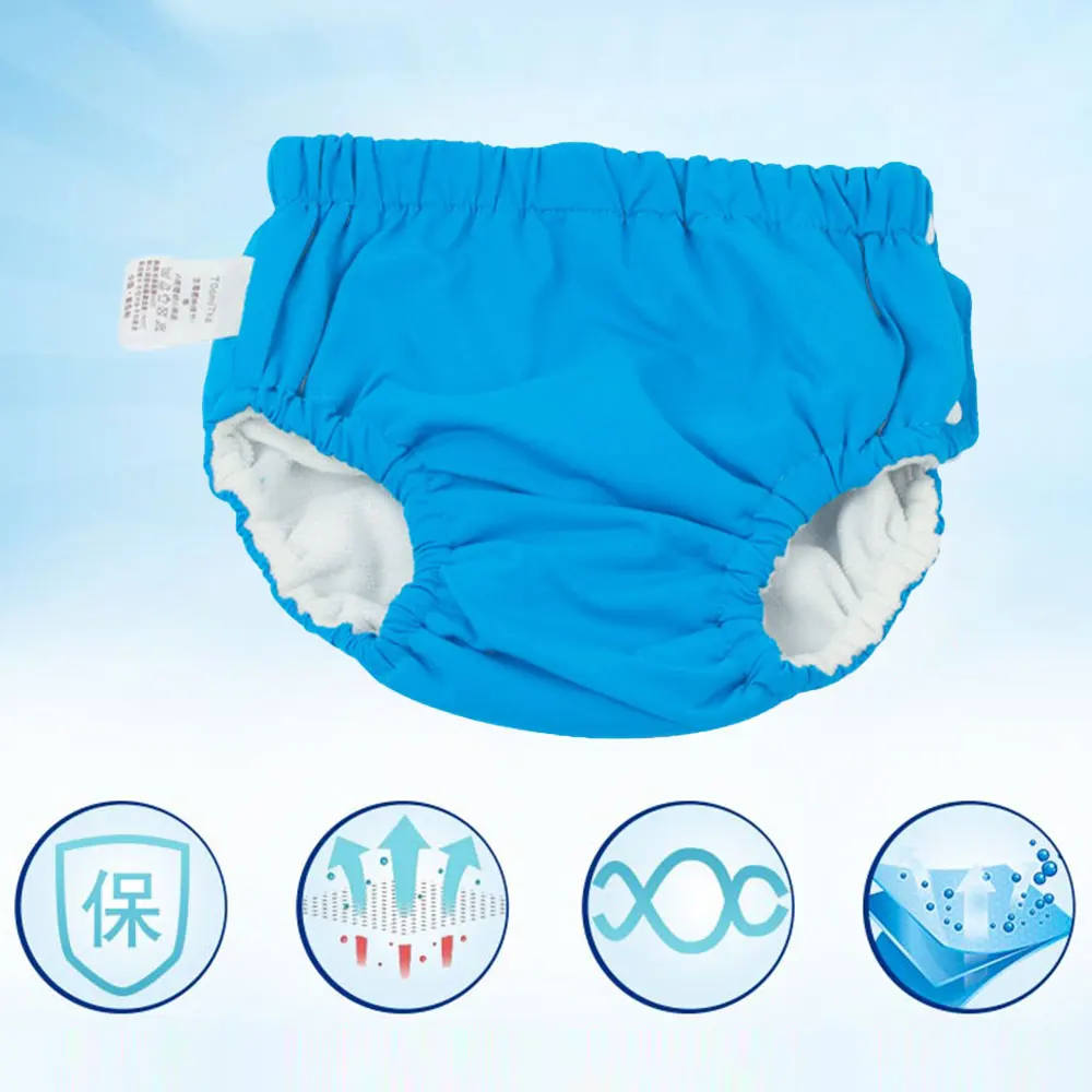 Новорожденный подгузник для тренировок Водонепроницаемый купальник тканевые