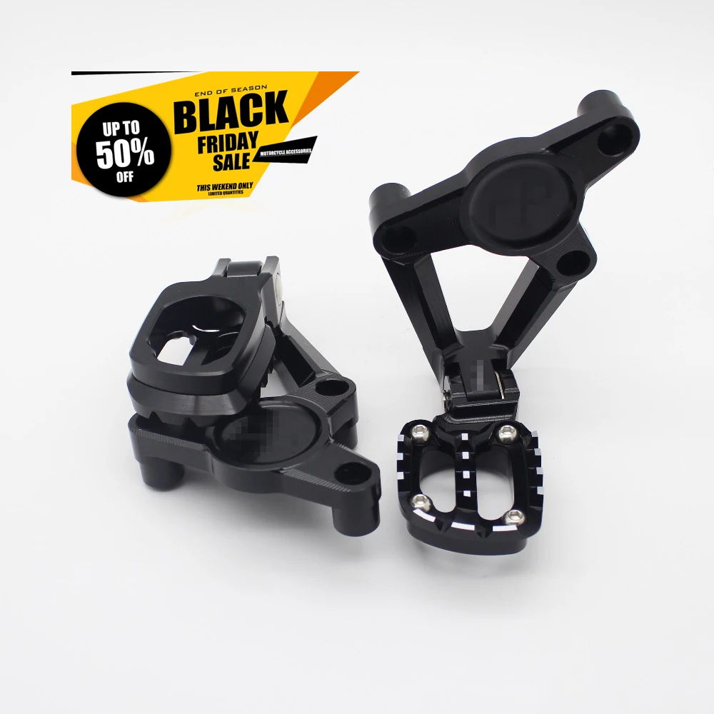 

For HONDA XADV 750 XADV750 XADV-750 2017 2018 Motorcycle accessories Folding Rear Foot Pegs Footrest Passenger