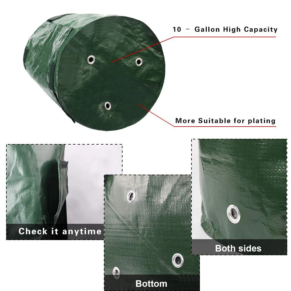 Тканая сумка для посадки креативный садовый мешок выращивания цветов картофеля