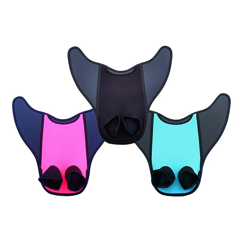 

Outdoor Swimming Pool Swimming Fins Diving Snorkeling Fins Mermaid Tail Diving Fins Adult/Child Flexible Comfort Portable