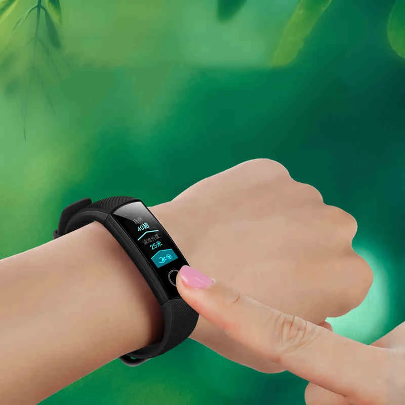 3 шт./партия, Полноэкранный протектор для huawei Honor Band 4 5, защитная пленка на Honor Band4, мягкая пленка, не закаленное стекло