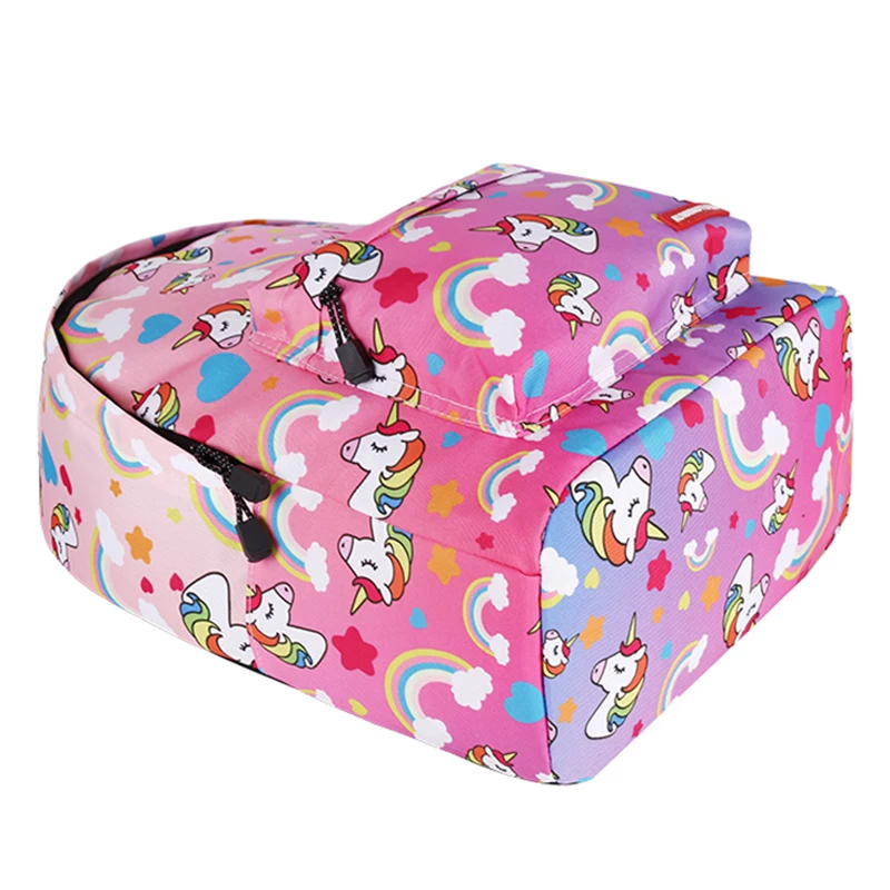 Women School Backpack Cartoon Rainbow Unicorn School Bags for Teenager Girls 2020 Female Travel Laptop Bagpack Mochila Feminina