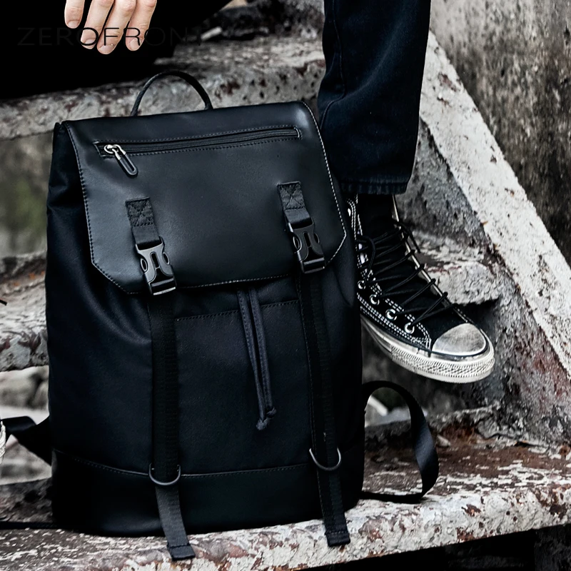 

2019 new men's backpack large capacity Oxford textile Travel Bag Backpack schoolbag computer bag