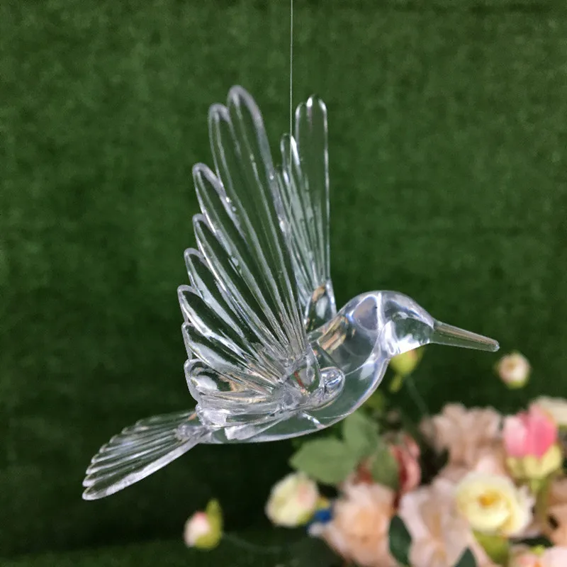 5 шт. акриловые хрустальные бусины подвесные свадебные украшения реквизит в виде