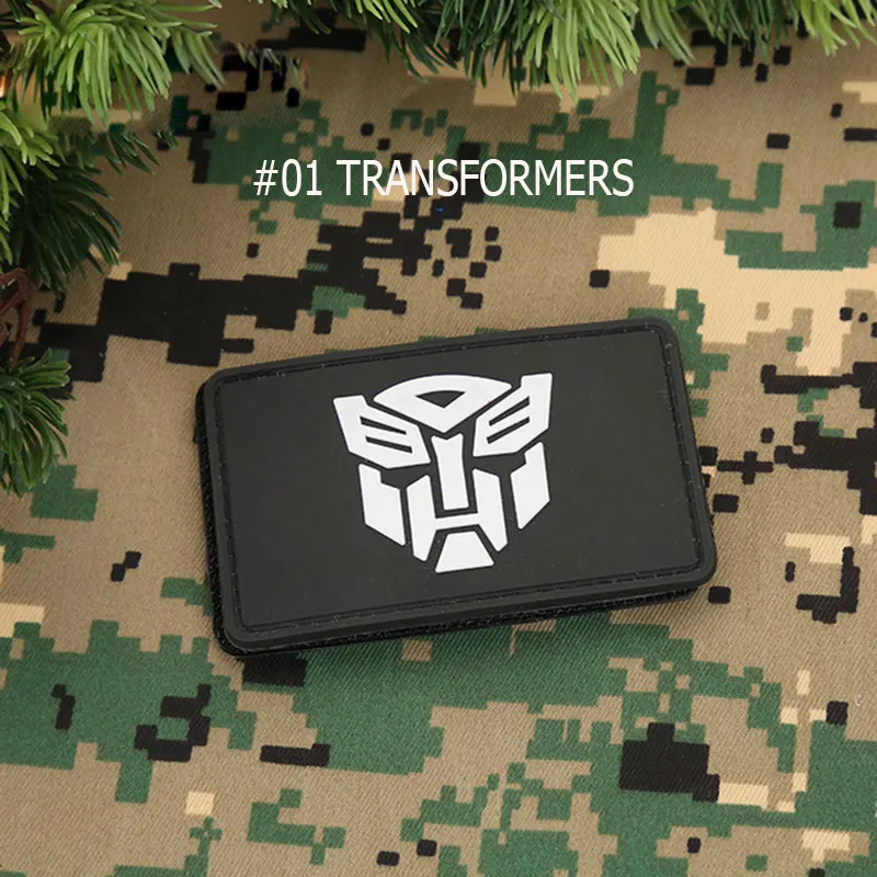 Военные Патчи 3D тактические накладные повязки DIY значки вышитые трансформаторы