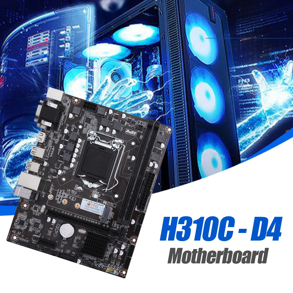 

Computer Motherboard M-ATX Dual Channels DRR4 32G USB 3.0 M.2 NVME Desktop Mainboard For LGA 1151 6/7/8/9 Series CPU