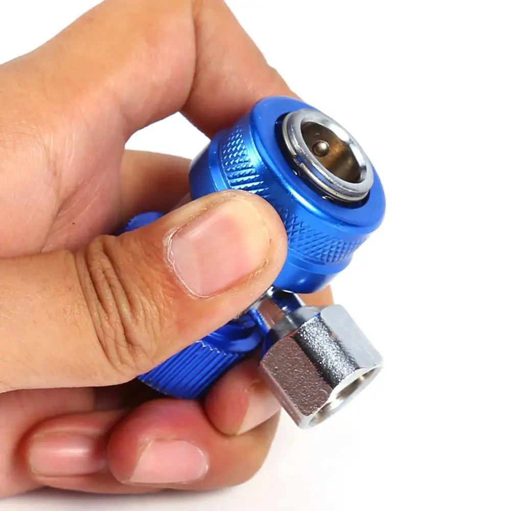 1 пара авто Freon R134A AC кондиционер регулируемая быстрая муфта хладагент Высокий