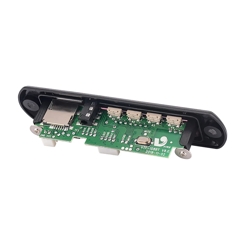 Плата Bluetooth декодера AIYIMA 12 В USB TF FM радио AUX|Усилители мощности| |