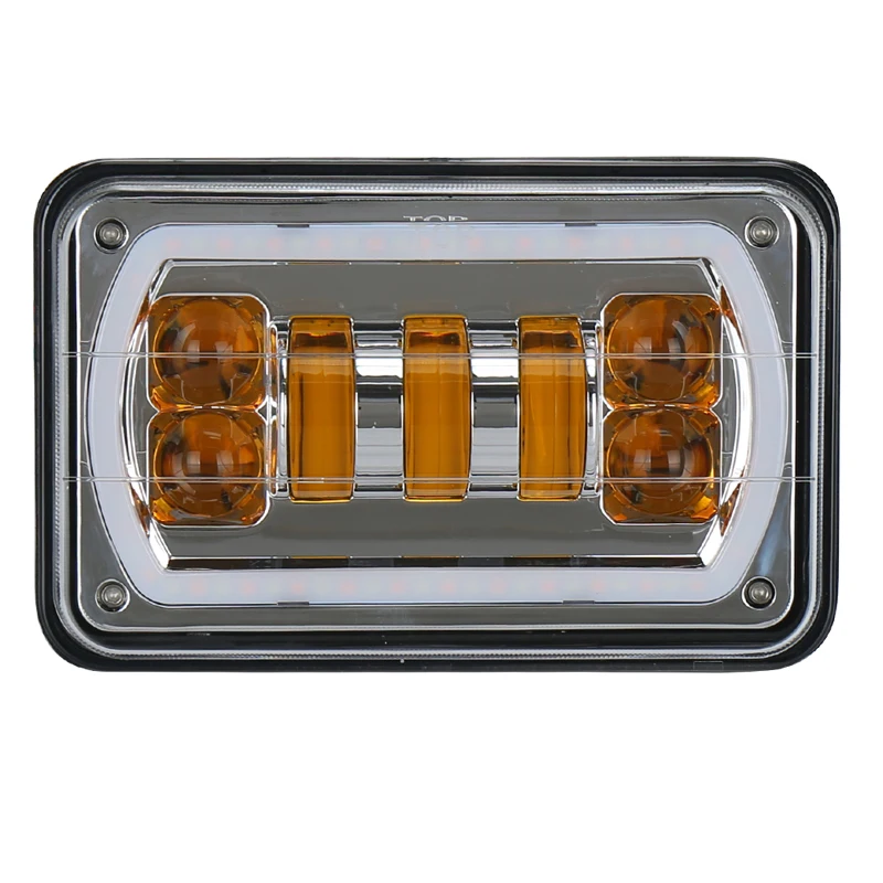 Янтарный поворотный одиночный светильник желтый точечный противотуманная фара 5