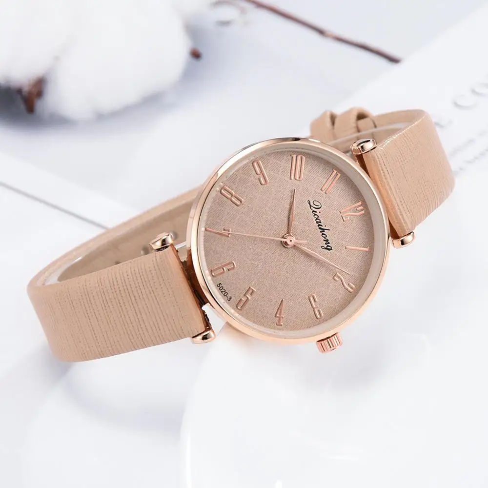 

Luxury Brand Leather Quartz Women's Watch Ladies Fashion Watches Women Wristwatch Clock relogio feminino hours reloj mujer saati