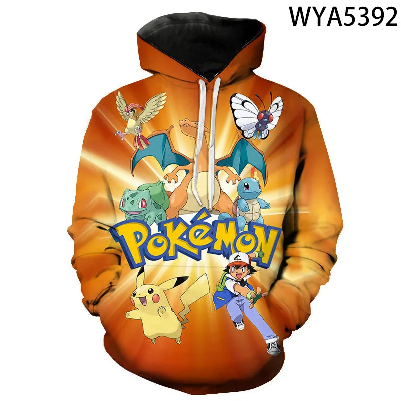 

2021 Sports Japanese Anime Men's Women's Hooded Sweater Long Sleeve 3D Printing Sweatshirt Children's Fashion Casual Cool Pullov