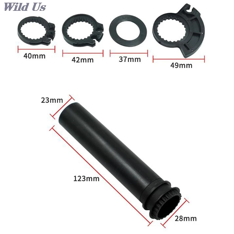 Высококачественный пластиковый руль мотоцикла поворотные рукоятки дроссельной