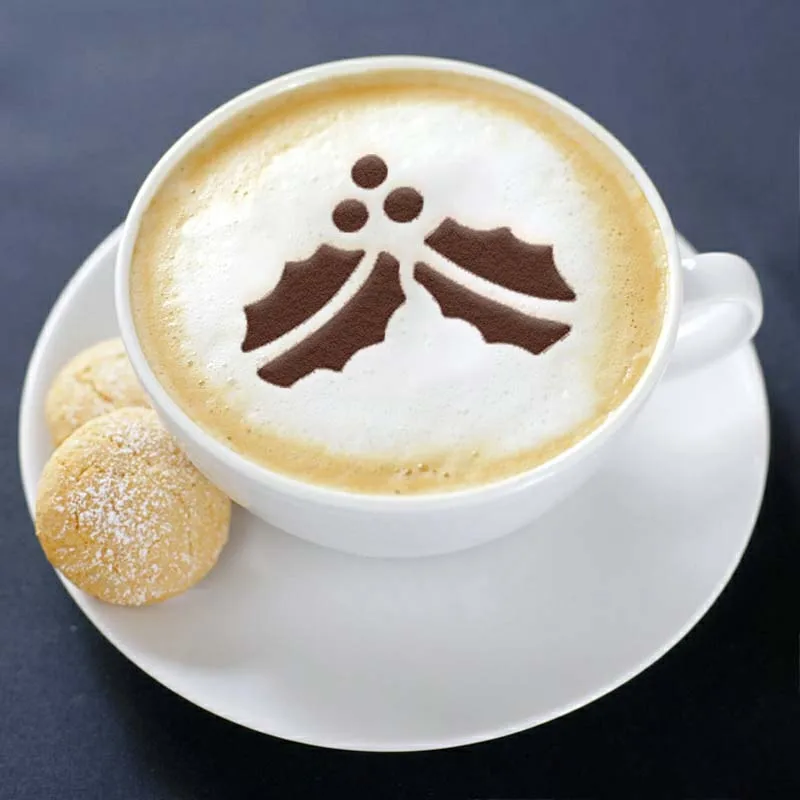 Трафареты для украшения торта капкейка рождественского кофе 8 шт. | Дом и сад