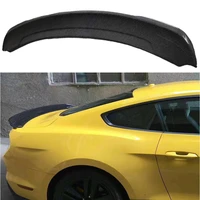 r style carbon fiber rear trunk lip spoiler boot lip wing for ford mustang coupe 20152017