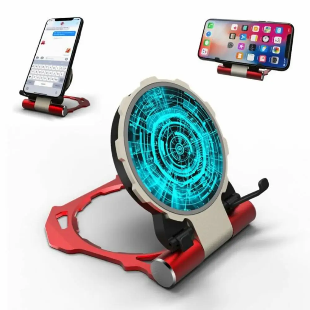 Беспроводное зарядное устройство Magic Car Qi для Iphone XS X Iron Man 10 Вт складное настольное
