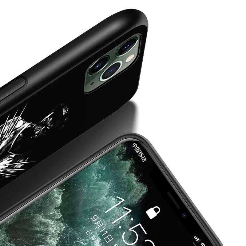 

Marvel Avengers Super Hero Wolverine For Apple iPhone 12 11 XS Pro Max Mini XR X 8 7 6 6S Plus 5 SE Soft TPU Silicone Phone Case