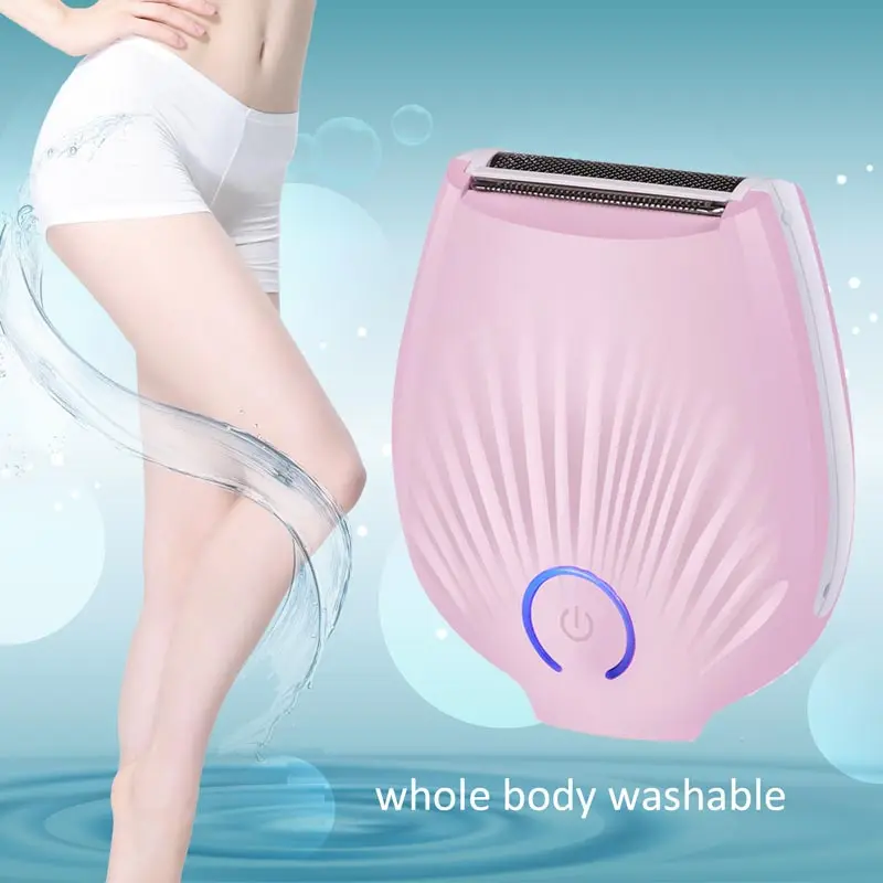 JINDING портативная бритва USB Перезаряжаемый Эпилятор моющийся Женский станок для