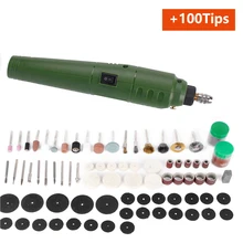 100-240V Mini Electric Drill Engraving-Pen 14000 RPM Machine Rotary Tools 100pcs Grinder Engraving Accessories Kit ABS 18W