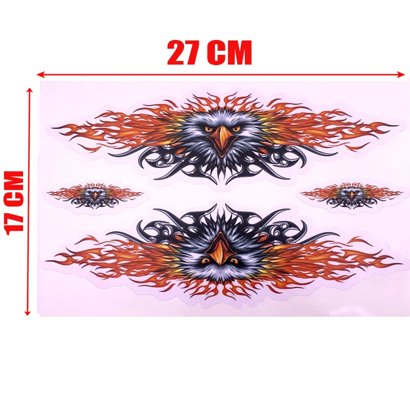 Fashion Motorcycle Car Sticker Scooter Snowboard Luggage Decal Flying eagle #5036 | Автомобили и мотоциклы