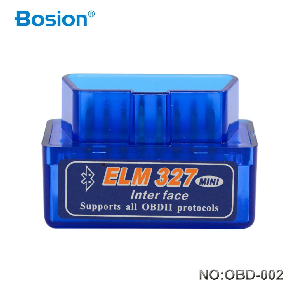 Автомобильный диагностический сканер Bosion Elm327 V2.1 Bluetooth OBD2 адаптер автоматической