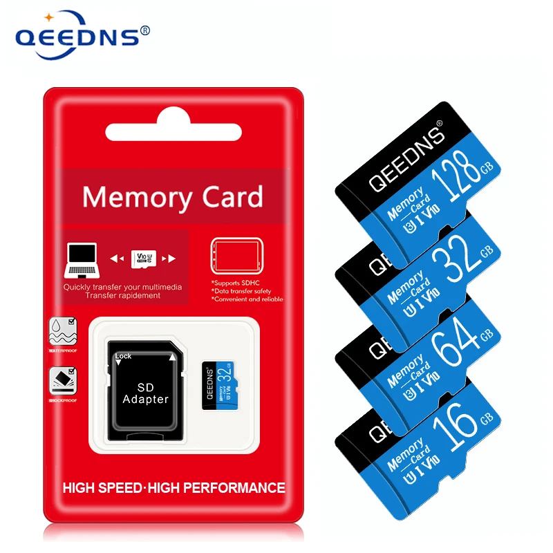 

High speed Micro SD TF Card 128GB Class 10 Flash Memory Card Mmicrosd 8GB 16GB 32GB 64GB for Smartphone 8 16 32 64 128 sd card