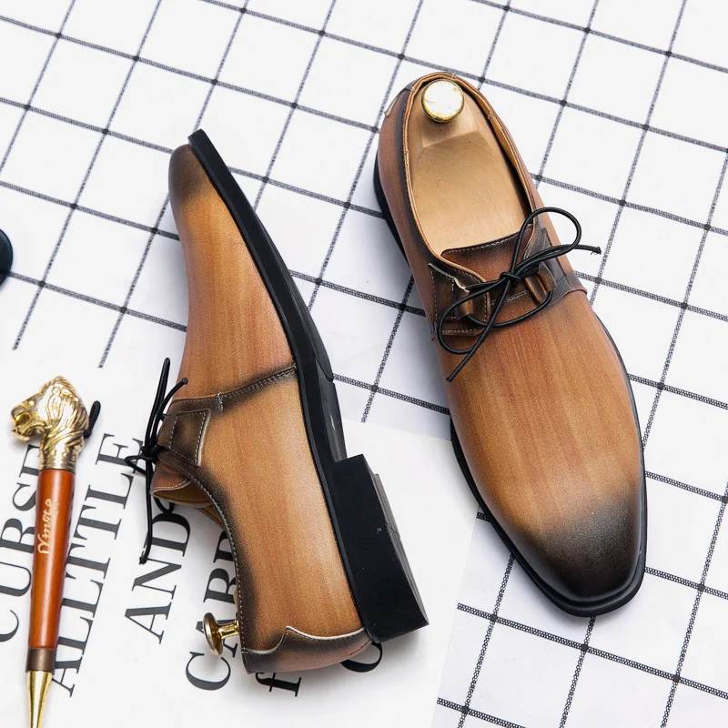 

Мокасины lathertrend мужские кожаные, модные туфли, деловые, черные, белые, коричневые, кожаные, старые