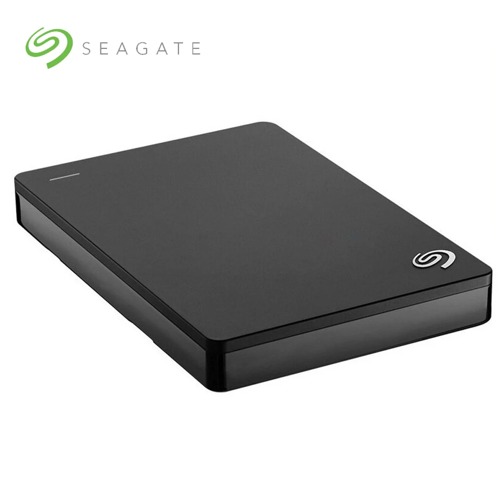 Внешний жесткий диск Seagate 1 ТБ 2 резервная копия Plus тонкий USB 3 0 HDD 5 дюйма