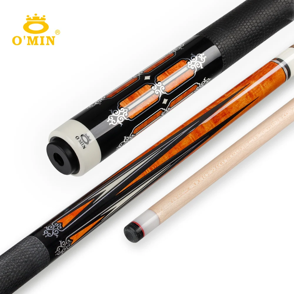 OMIN XF B бильярдным кием Stick12.8mm наконечник канадский твердый деревянный вал с