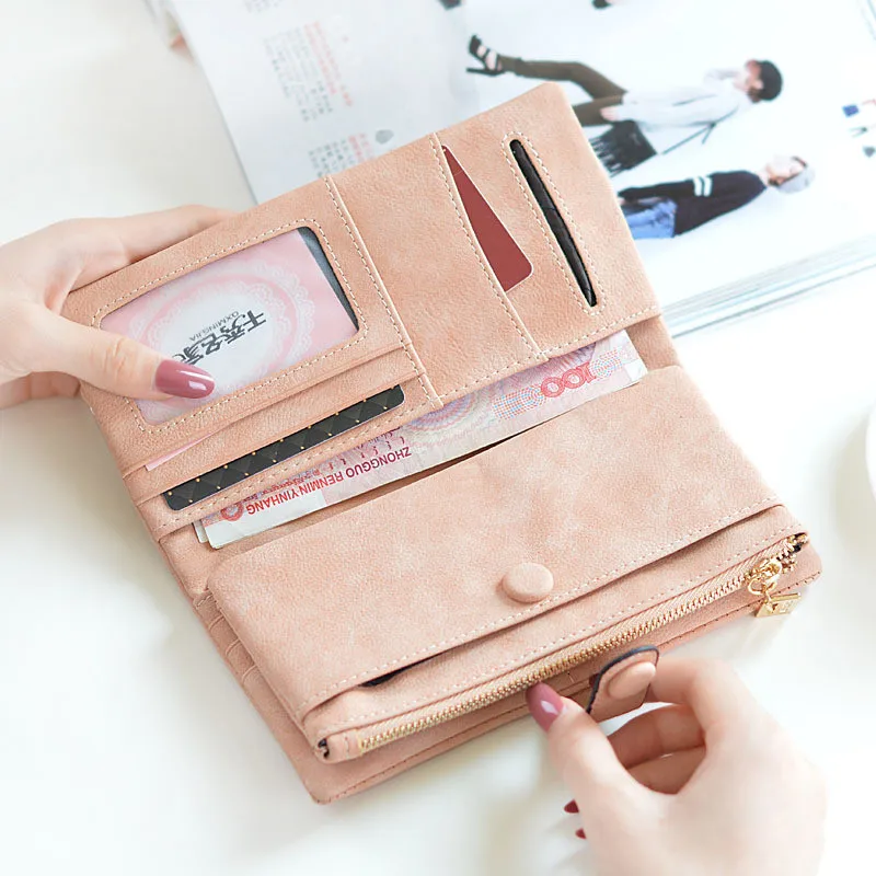 Кошелек женский с ремешком на запястье молнии | Багаж и сумки