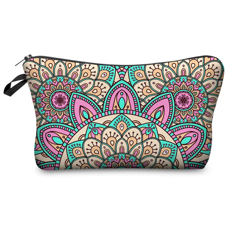 

1pc Makeup Bag Waterproof Cosmetic Pouch With Black Zipper Portable Travel Cosmetic Bag For Women Girls Lightweight Makeup Pouch