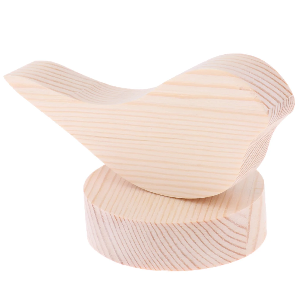 Деревянная вешалка для солнцезащитных очков в форме птицы стойка держатель