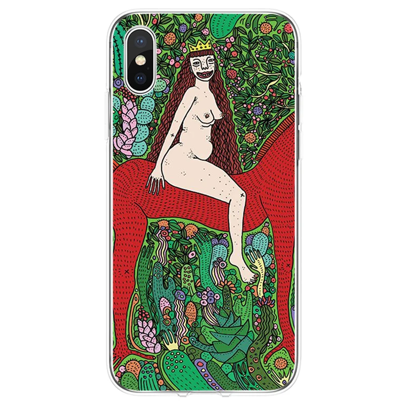 Polly nor painting art Аксессуары Чехол Мягкий Силиконовый ТПУ чехол для телефона iPhone 5 5S 5C