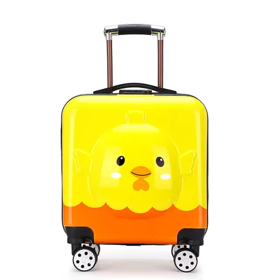 

2021 Leisure Lovely Small Size Portable Cartoon Flower Trolley Luggage Travel Carry on Suitcase Spinner Wheels Rolling Luggage