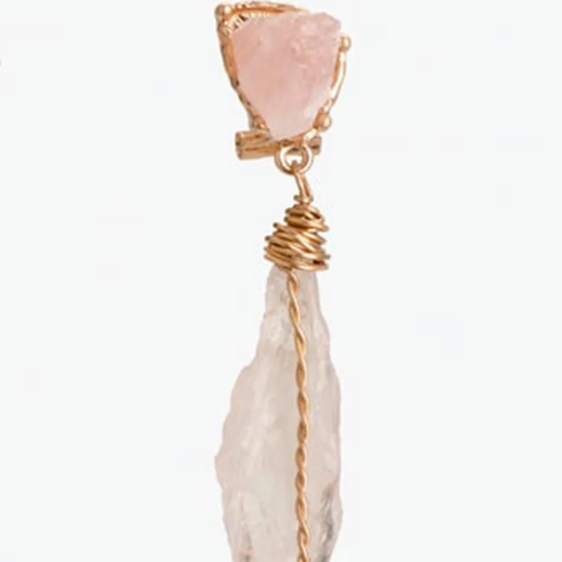 

2021 Geometric Stone Earrings Female Earring Long Pendant Oorbellen Brincos Wedding Party Jewelry Pendientes Mujer Bohemia