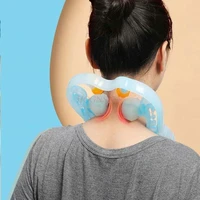cervical spine massager handheld shoulder guard and neck massager manual clamp kneading neck shoulder neck pain home office
