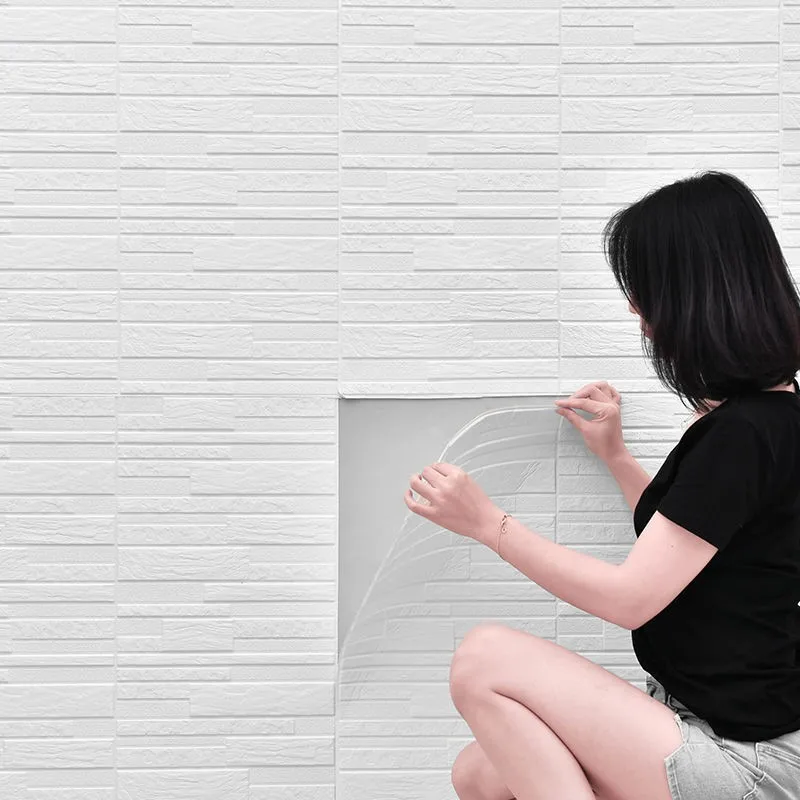 

Wallpaper 3d brick wall stickers 3d wallpaper 3d brick wall wallpaper bedroom decoration stickers waterproof wall decoration