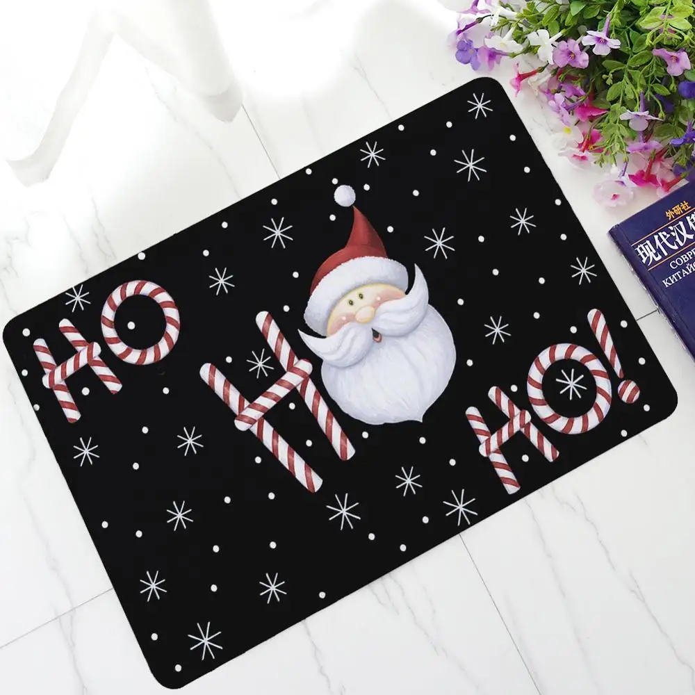 3D креативный коврик Деда Мороза С Рождеством украшение для дома Рождество Новый