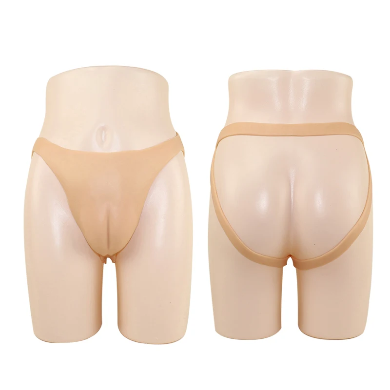 Мужские и женские трусики из силикона искусственная вагина с верблюжьим носком