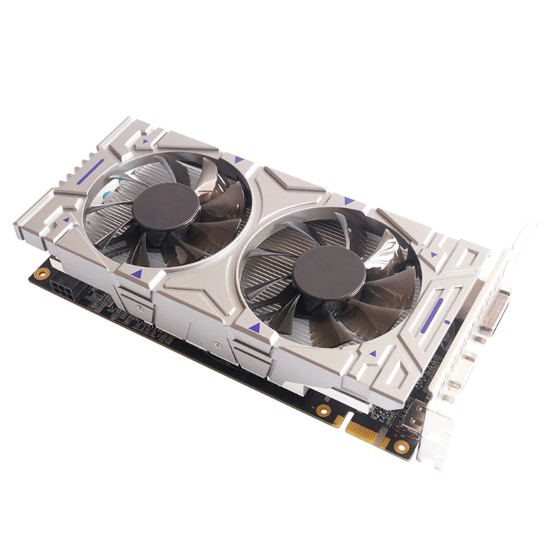 

B2RC Portable GTX550Ti 4GB GDDR5 128 Bit Direct Gaming Graphics Card PCI Express 2.0 with Twin Cooling Fan for Computer Games