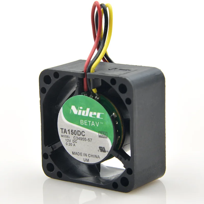 Для NIDEC TA150DC C34955-57 4028 12V 0.29A Speed вентилятор с измерением Вентилятор охлаждения