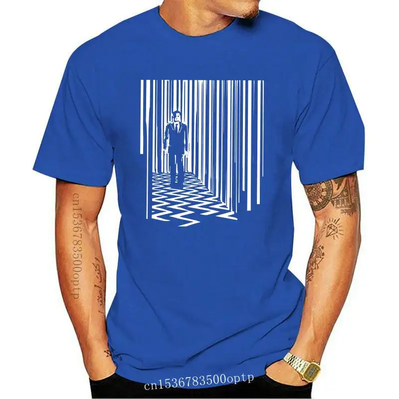 

Футболка с коротким рукавом для досуга Дэвид Линч, хлопковая дизайнерская рубашка с рисунком черного домика, Дэвид Линч, ТВ-фильма, подарок