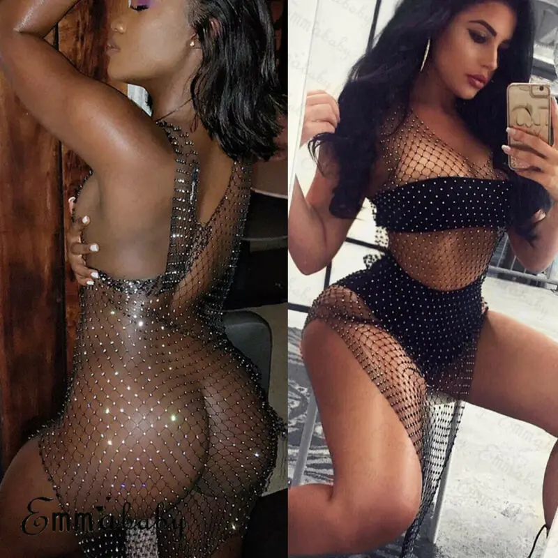 Женское кружевное бикини с оборками покрывающее купальник пляжное платье