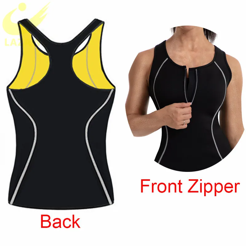 LAZAWG горячий пот жилет формирователь тела рубашка термо похудение сауна костюм