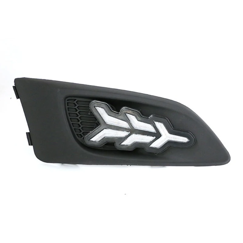 1 Set Car LED DRL Light Daytime Running Daylight With Turn Signal Lamp For Chevrolet Chevy AVEO Sonic 2011 2012 2013 |